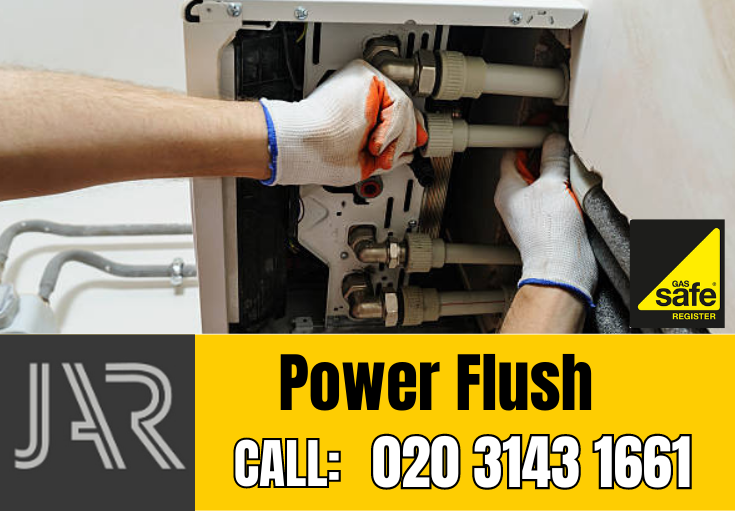 power flush Alexandra Palace